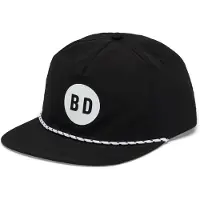 Black Diamond Snapback Cap Synthetic Rope