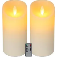 Relaxdays 2x LED-Kerzen
