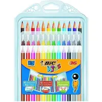BIC Kid Couler-Marker, PlastiDecor-Buntstifte und Evolution-Buntstifte