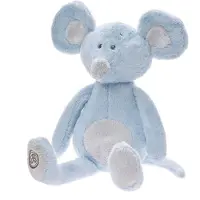 Beppe Myszka Lena pluszowa zabawka niebieska 25 cm