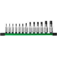 Milwaukee SCHAFT-STECKSCHLÜSSEL-SATZ 13-tlg. 1/4+3/8 TORX