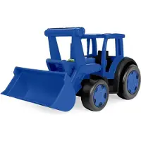 Wader Riesiger Ladertraktor in Dunkelblau –