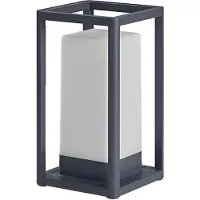 Ledvance 4058075763241, Tischbeleuchtung für den Außenbereich, Schwarz, Aluminium, Polycarbonat (PC), IP44, Garten, III