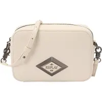 Replay Umhängetasche Crossbody Bag White Smoke creme