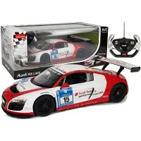 Leantoys Auto R/C Audi R8 LMS Rastar 1:14 rot und weiß