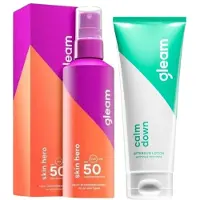 Gleam Milchiges Sonnenschutzspray LSF 50 & Aftersun – 2x200ml