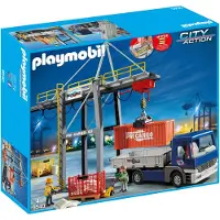 Playmobil 9540 Elektrischer Verladekran mit LKW