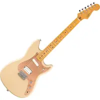 Squier Classic Vibe Duo-Sonic HS Gold eloxiertes Schlagbrett Desert Sand