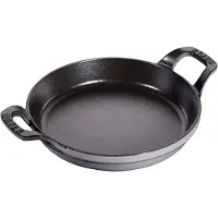 Staub Specialities Ofenform 20 cm, rund, Graphit-Grau, Gusseisen