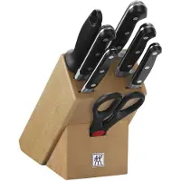 Zwilling Knife block, 290 mm, 115 mm, 320 mm, Edelstahl, Schwarz, Edelstahl