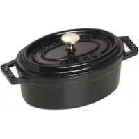 Staub Minis, Einzelpfanne, Schwarz, Eisenguss, 0,25 l, 800 g