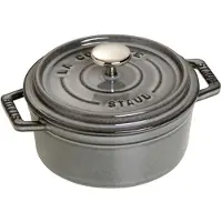 Staub Cocotte, Einzelpfanne, Grau, Eisenguss, 0,4 l, 1 Stück(e), 12 cm