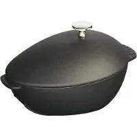 Zwilling SPECIALITIES, 2 l, Schwarz, Keramik, Gas, Halogen, Induktion, Versiegelte Platte, Eisenguss, Eisenguss, Schwarz