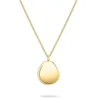 Liebeskind berlin Halskette - Edelstahl The Organic Pendant - Gr. unisize - in Gold - für Damen