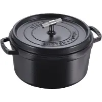 Staub - Buster + Punch Cocotte - Black - 28 cm