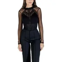 Morgan's Pomade Body 241-TJULIE Schwarz Slim Fit