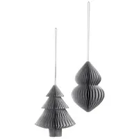 Broste Copenhagen Weihnachtsdekorationen DECO 'CHRISTMAS MIX' PAPIER X2 damen