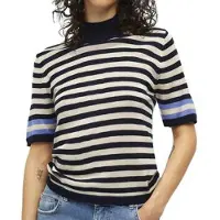 Object Objdanya 2/4 Highneck Knit Pullover Pb14