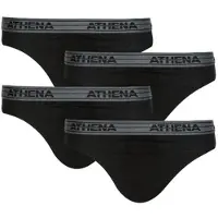 Athena Slips BASIC COTON Pack de 4 herren