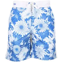 Srk Badeshorts "Cabana" in Blau/ Weiß - S