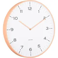 Karlsson - Wanduhr Circus Rings - Orange - Ø40cm
