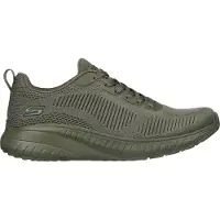 SKECHERS Bobs Squad Chaos - Face Off 117209-OLV, Sneaker, Damen, Grün