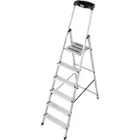 Krause Stufenstehleiter Safety, 6 Stufen