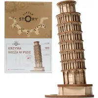 NICE-IDEA SCHÖNE IDEE Holzpuzzle 3D Schiefer Turm von Pisa E009