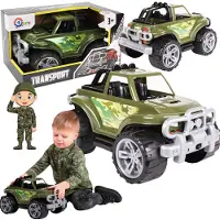 Technok Geländewagen Militärfahrzeug Auto Camo Geländewagen Suv Grosse Räder Armee 5019