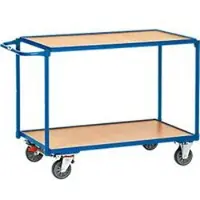 Fetra Tischwagen mit 2 Etagen, 850 x 500 mm