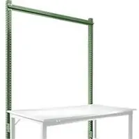 Manuflex Aufbauportal, Grundtisch STANDARD Arbeitstisch-/Werkbanksystem UNIVERSAL/PROFI, 1500 mm, resedagrün