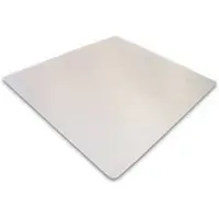 Floortex Schutzmatten für Teppichböden, 1200 x 1200 mm, transparent