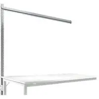 Manuflex Aufbauportal f. Ansatztisch STANDARD Arbeitstisch-/Werkbanksystem UNIVERSAL/PROFI, 1750 mm, alusilber
