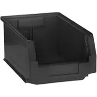 Ssi Sichtlagerkasten LF 322, ESD-leitfähig, schwarz, Außenmaße L 343 x B 209 x H 200 mm, Inhalt 10,4 L