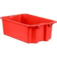 Ssi Drehstapelbehälter FB 601, 30 l, rot