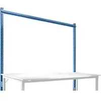 Manuflex Aufbauportal, Grundtisch STANDARD Arbeitstisch-/Werkbanksystem UNIVERSAL/PROFI, 2000 mm, brillantblau