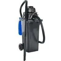 Ssi Komplettset Nass-Trockensauger, mit Werkzeugsteckdose, inkl. Großmülltonne für 120 l, 1 Patronenfilter & 1 Vliesfilter, blau
