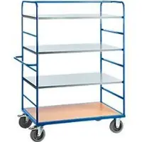 ROLLCART Etagenwagen, 3 verz. Böden, L 1000 x 700 mm
