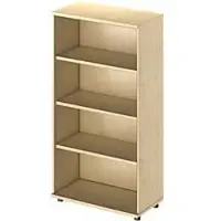 Schäfer Shop Regal TETRIS WOOD, 4 OH, Höhe inkl. Gleiter, B 800 mm, Ahorn-Dekor