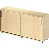 Schäfer Shop Schiebetürenschrank TETRIS WOOD, 2 OH, B 1600 mm, Höhe inkl. Gleiter, Ahorn-Dekor