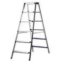 HACA Doppelstufenleiter Lila-Serie, 6 Stufen