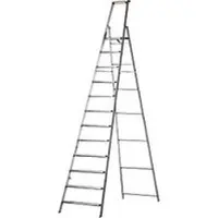 HACA Stufenstehleiter Lila-Serie, 12 Stufen
