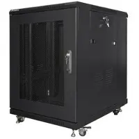 Lanberg 19" 600x800 Rack Einbauschrank schwarz - Rack