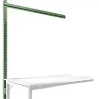 Manuflex Aufbauportal, Ansatzisch SPEZIAL Arbeitstisch-/Werkbanksystem UNIVERSAL/PROFI, 1500 mm, resedagrün