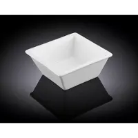 Wilmax England Wilmax Schale 90 ml 7.5 cm aus Porzellan, Weiß, 6er Set