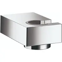 OEM Hansgrohe is removed, title is shortened to 50-80 characters, translated to German:Ersatz-Duschkopfhalter, leicht zu installieren, modern, passt in chromen Handduschkopfhalter