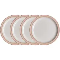 OEM Bordenset aus Keramik, rosa, 2-teilig