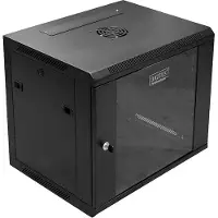 Digitus DN-W19 09U/450/B rack cabinet 9U Wall mounted rack Black