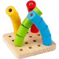 Bigjigs Toys Wackelige Stecktafel
