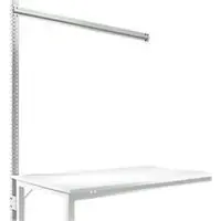 Manuflex Aufbauportal f. Ansatztisch STANDARD Arbeitstisch-/Werkbanksystem UNIVERSAL/PROFI, 1500 mm, lichtgrau